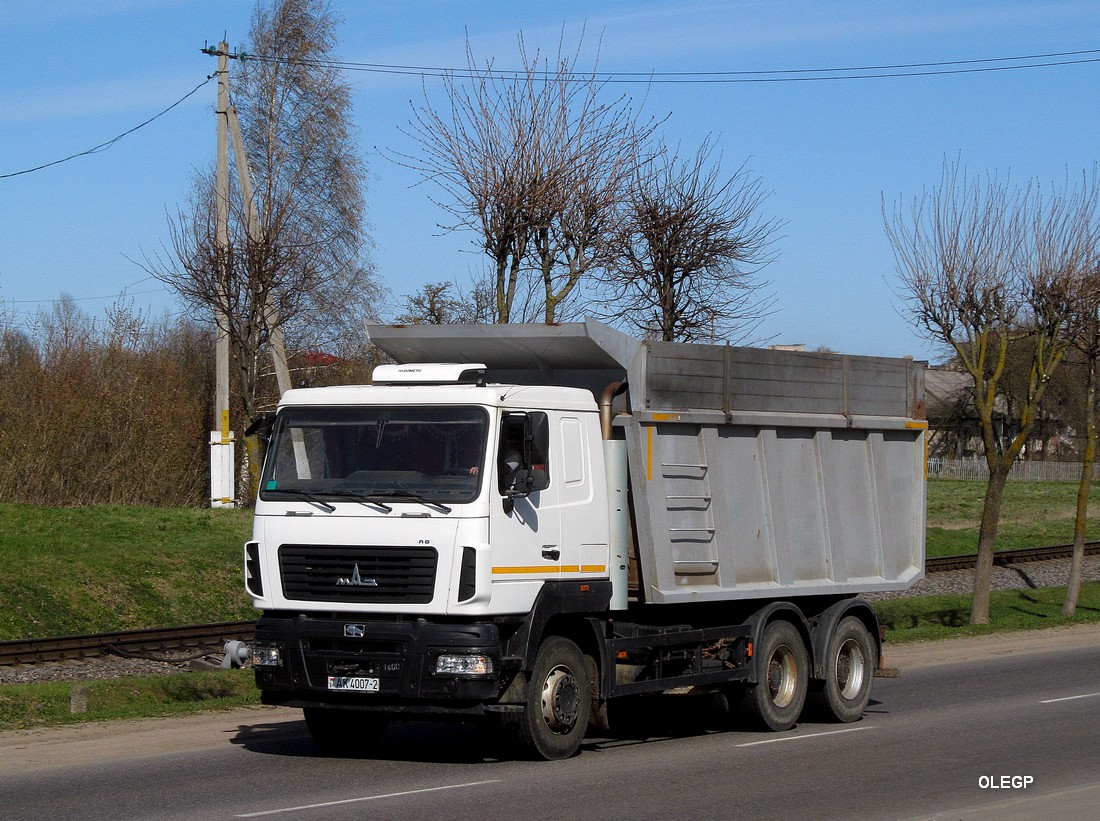 Витебская область, № АК 4007-2 — МАЗ-6501 (общая модель)