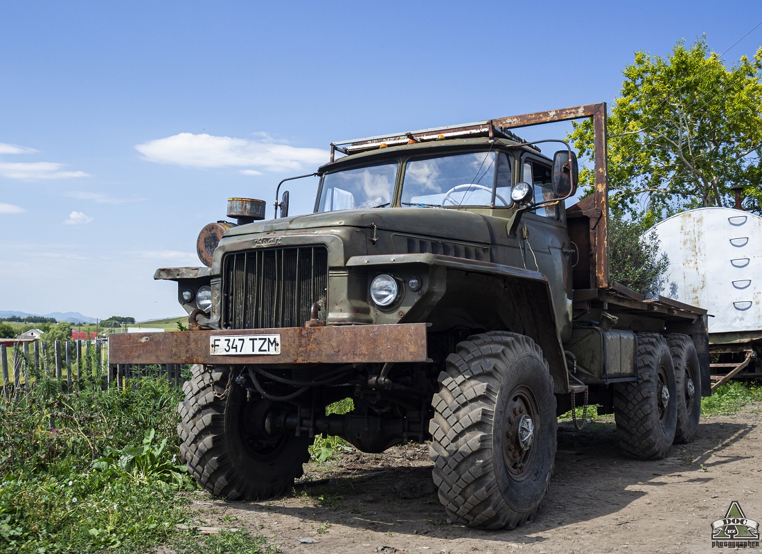 Восточно-Казахстанская область, № F 347 TZM — Урал-375Д