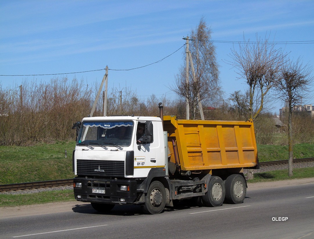 Витебская область, № АК 2110-2 — МАЗ-6501 (общая модель)