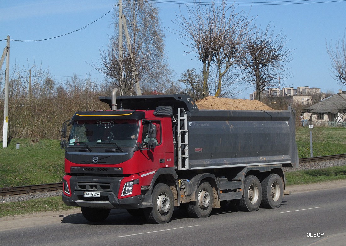 Минск, № АС 7943-7 — Volvo ('2013) FMX.420