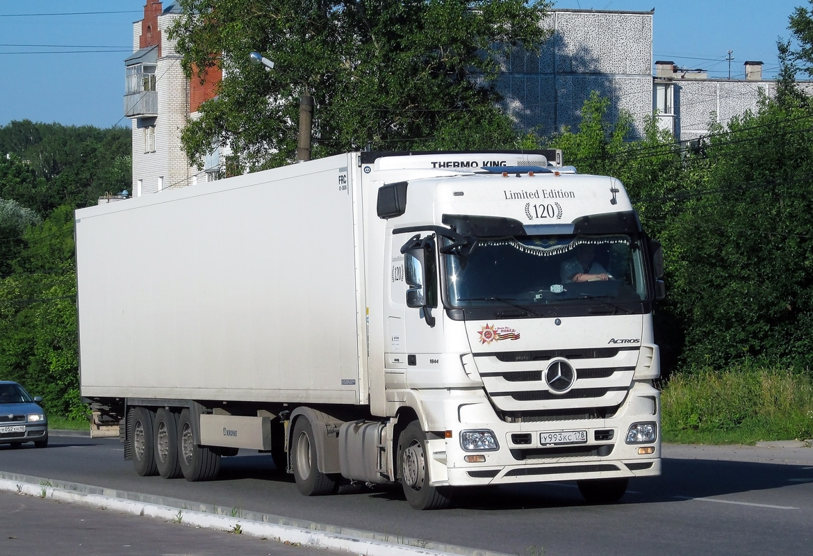 Санкт-Петербург, № У 993 КС 178 — Mercedes-Benz Actros '09 1844 [Z9M]