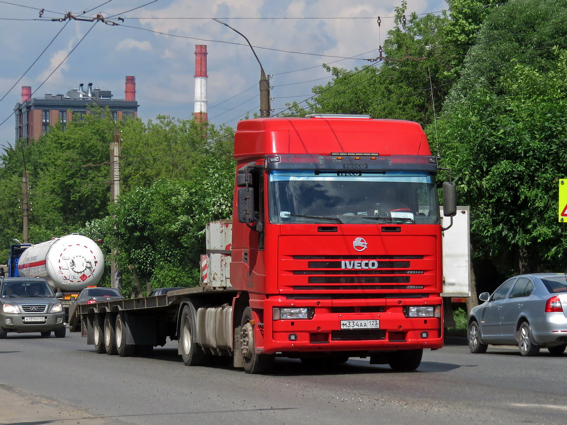 Краснодарский край, № М 334 АА 123 — IVECO EuroStar