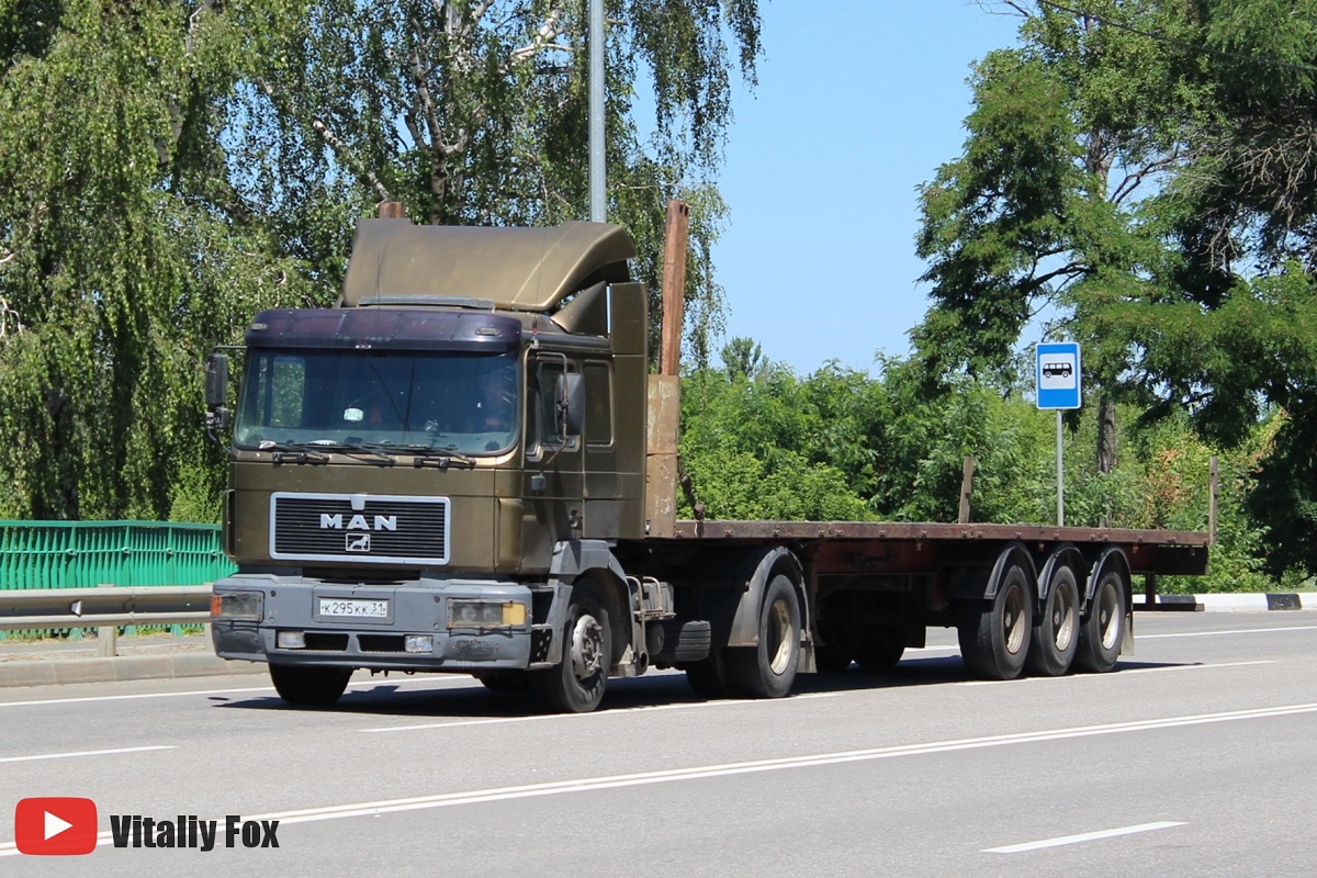 Белгородская область, № К 295 КК 31 — MAN F2000 (общая модель)