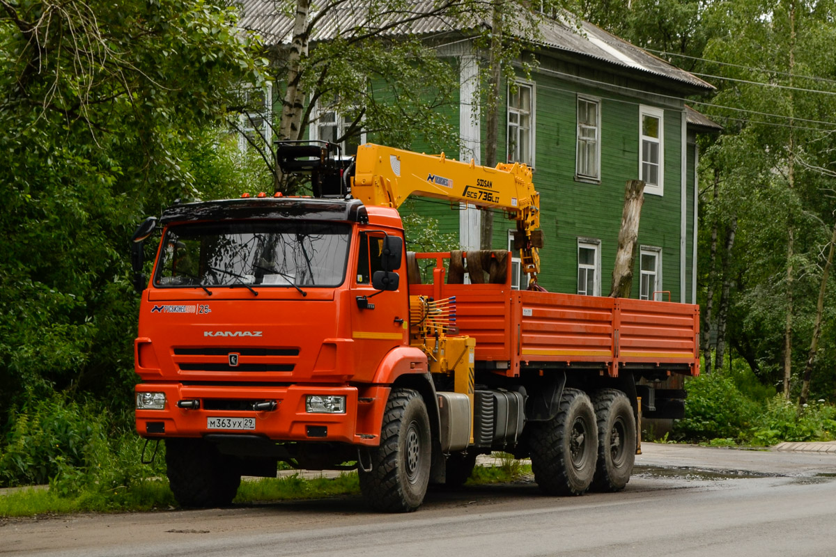 Архангельская область, № М 363 УХ 29 — КамАЗ-43118-50