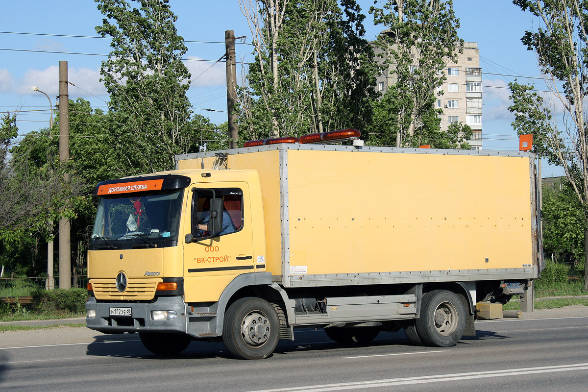 Волгоградская область, № М 112 ХВ 68 — Mercedes-Benz Atego 1217