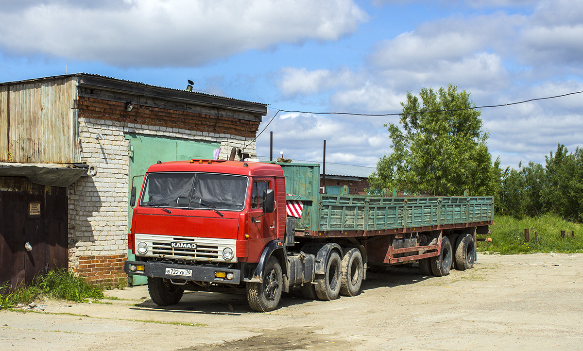 Томская область, № В 722 ХК 70 — КамАЗ-5410