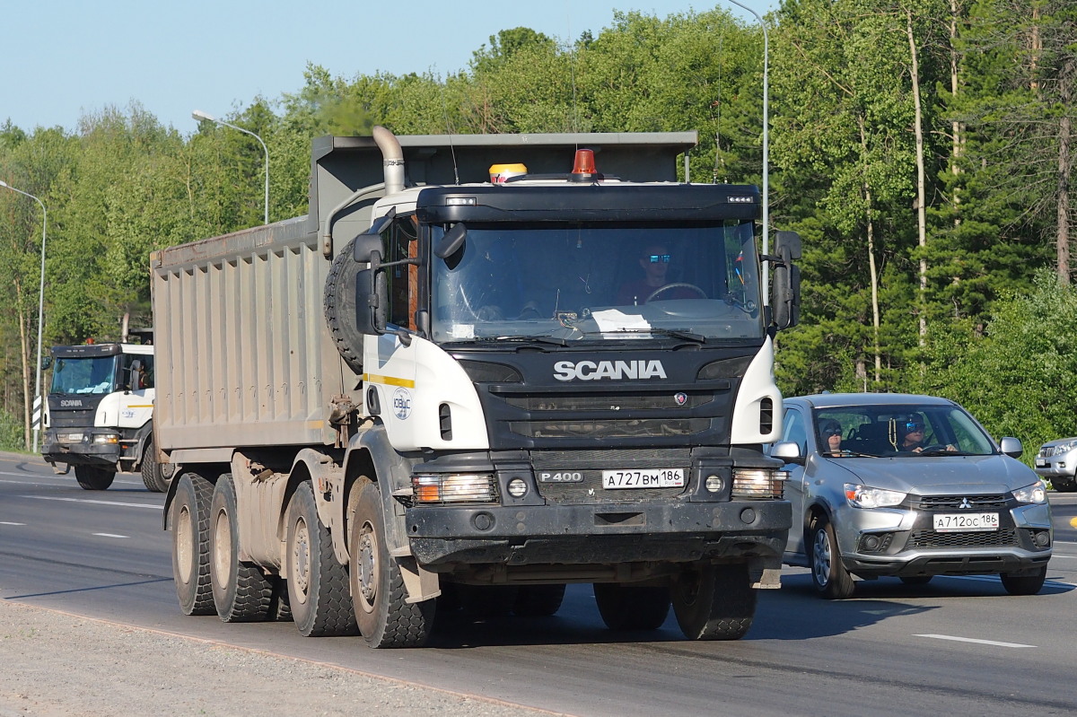 Ханты-Мансийский автоном.округ, № А 727 ВМ 186 — Scania ('2011) P400