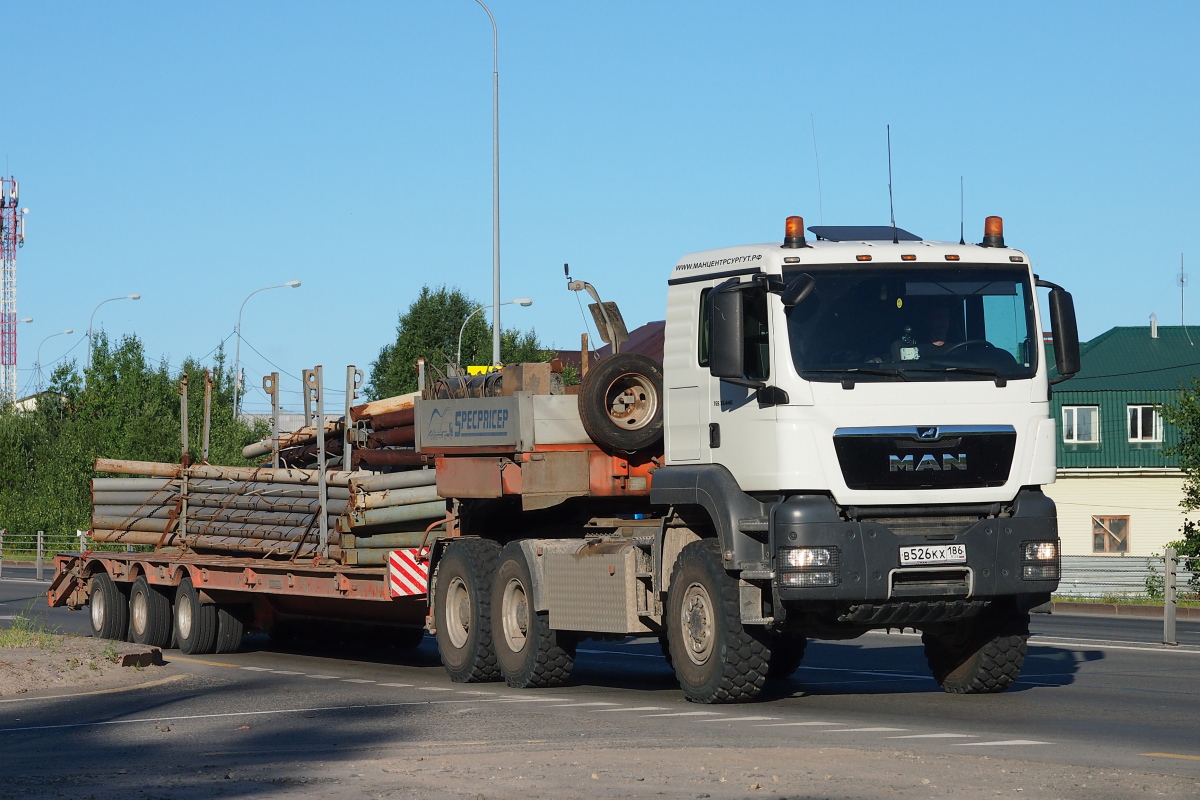 Ханты-Мансийский автоном.округ, № В 526 КХ 186 — MAN TGS ('2007) 33.440