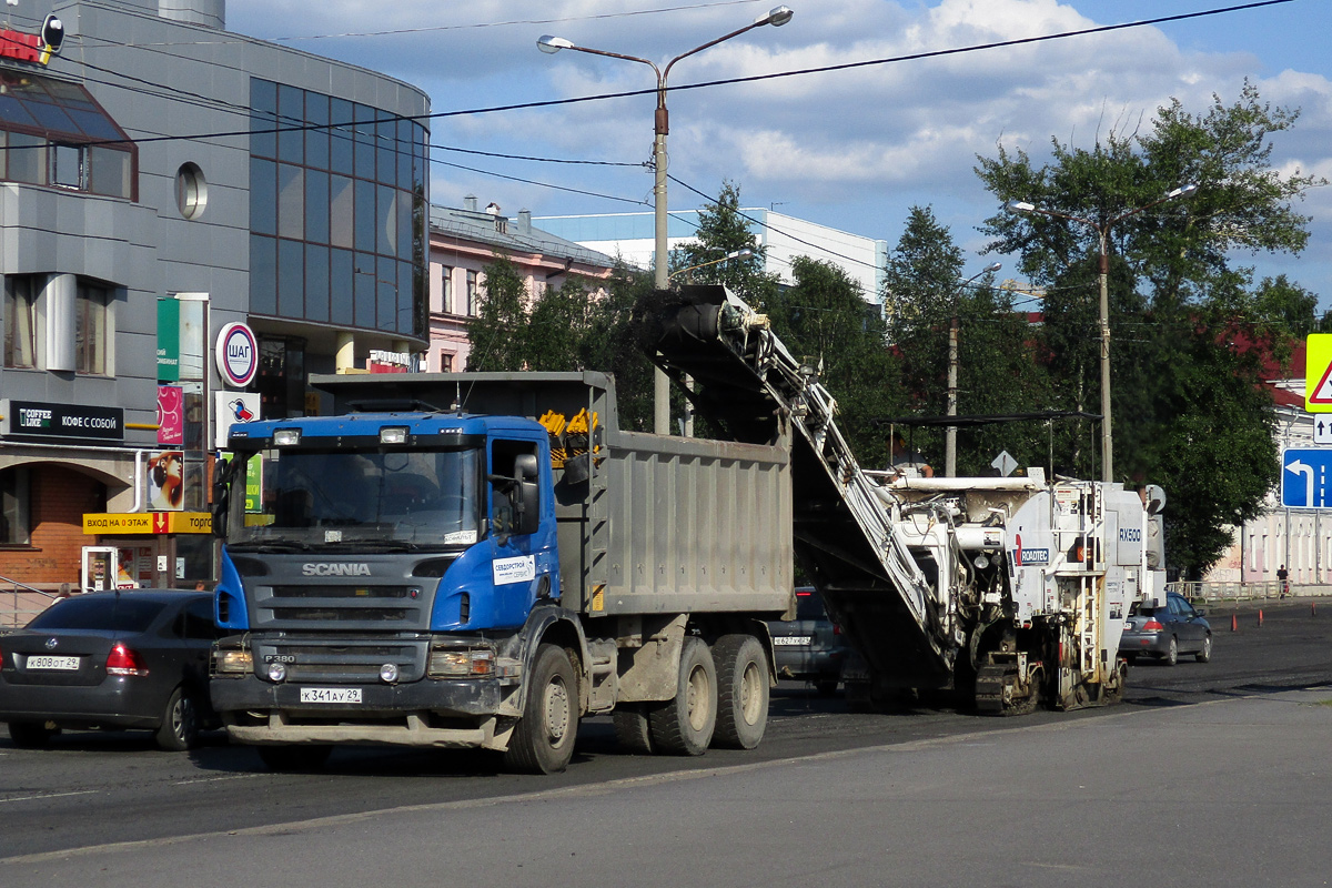 Архангельская область, № К 341 АУ 29 — Scania ('2011) P380