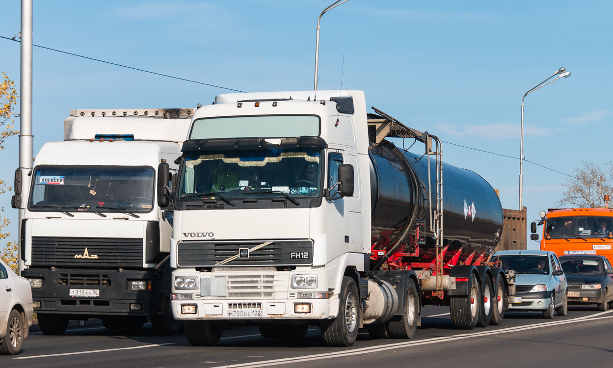 Башкортостан, № М 780 ВЕ 102 — Volvo ('1993) FH12.460