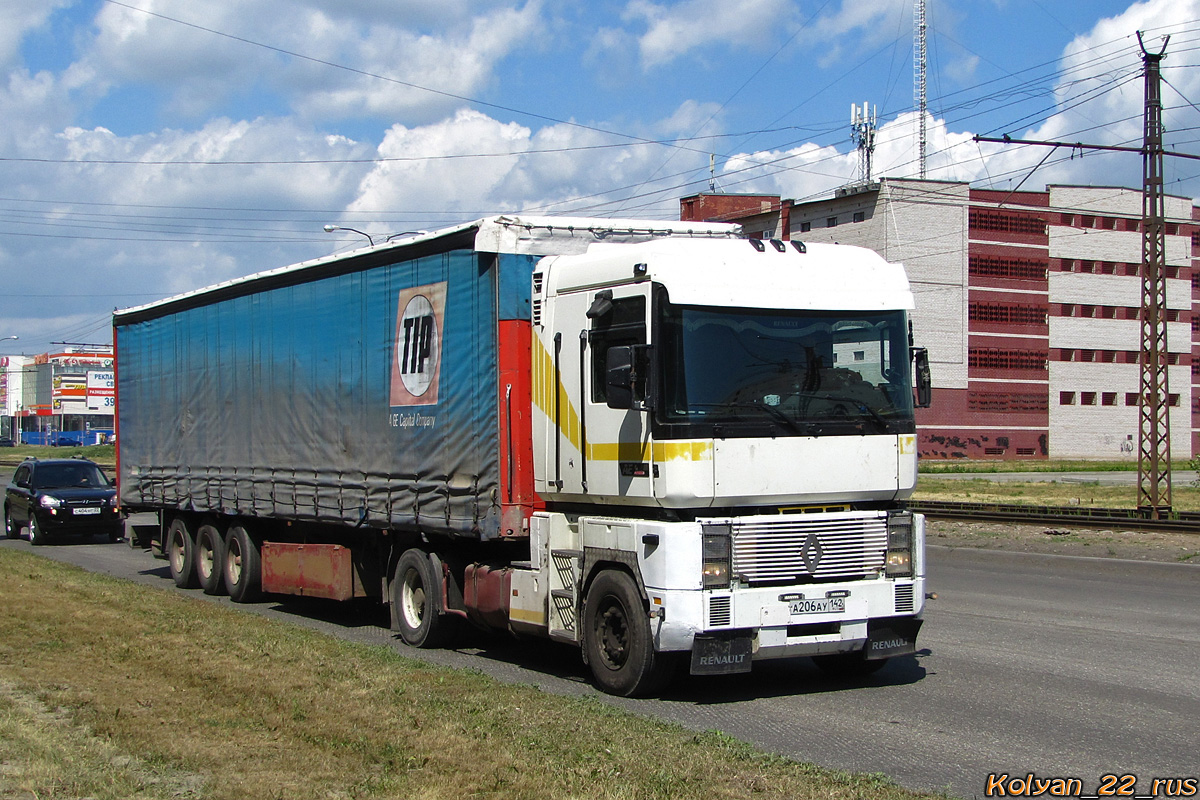 Алтайский край, № А 206 АУ 142 — Renault Magnum AE ('1990)