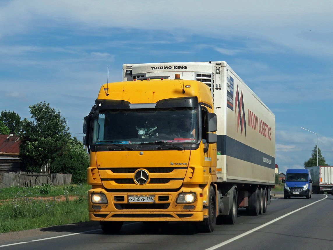 Санкт-Петербург, № Х 255 ХМ 178 — Mercedes-Benz Actros ('2009) 1841