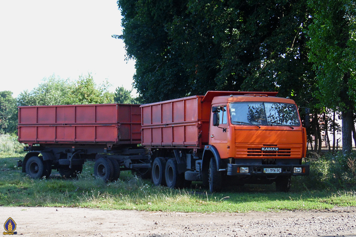 Полтавская область, № ВІ 1916 BC — КамАЗ-53215-15 [53215R]