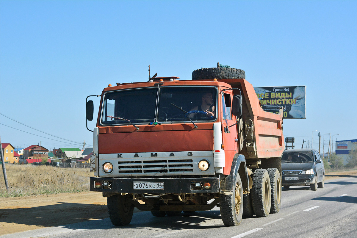 Саха (Якутия), № В 076 КО 14 — КамАЗ-54112