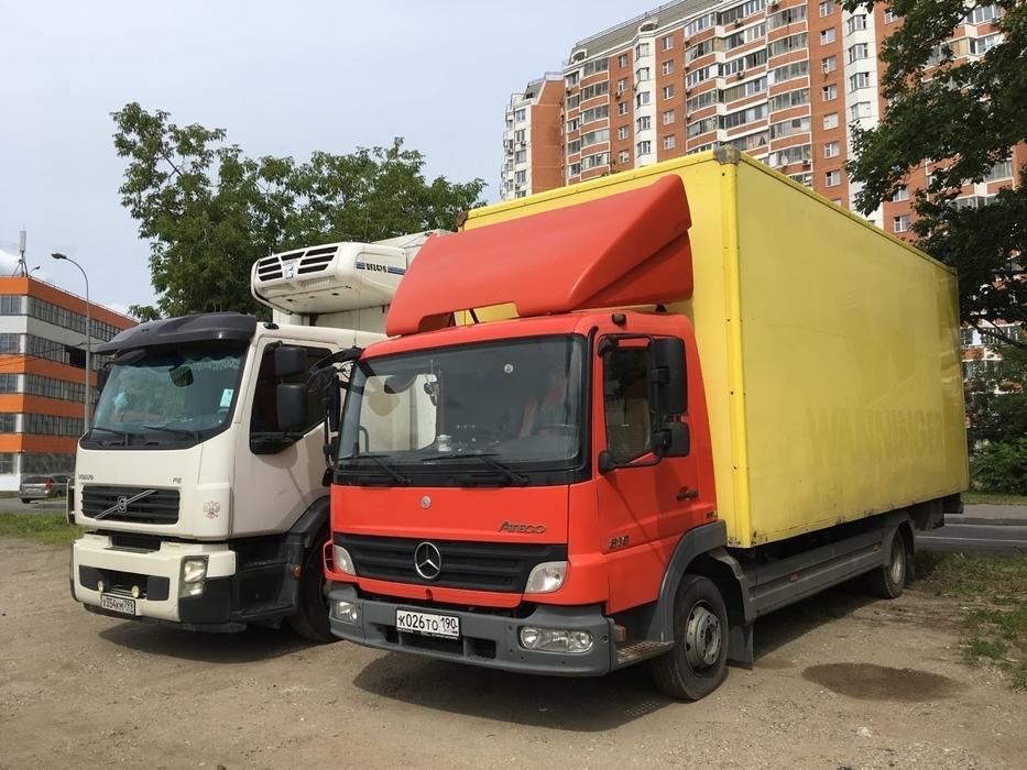 Москва, № К 026 ТО 190 — Mercedes-Benz Atego 816