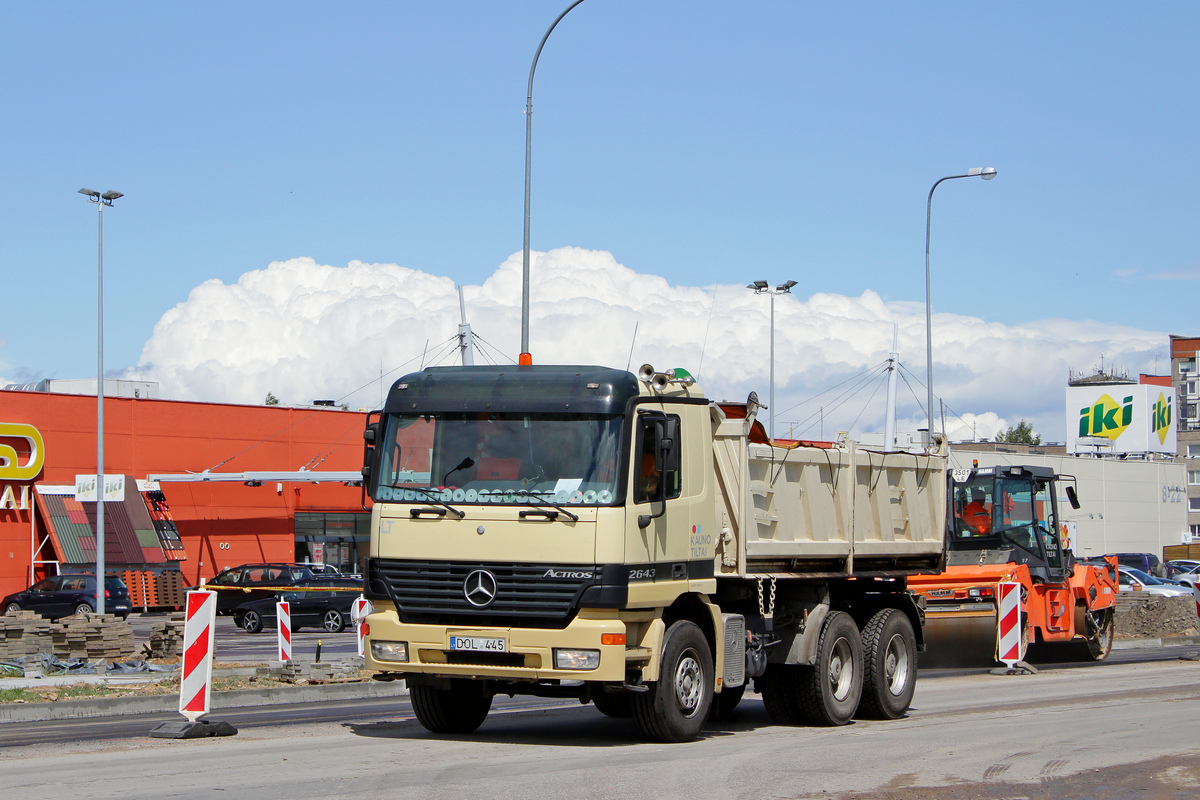 Литва, № DOL 445 — Mercedes-Benz Actros ('1997) 2643