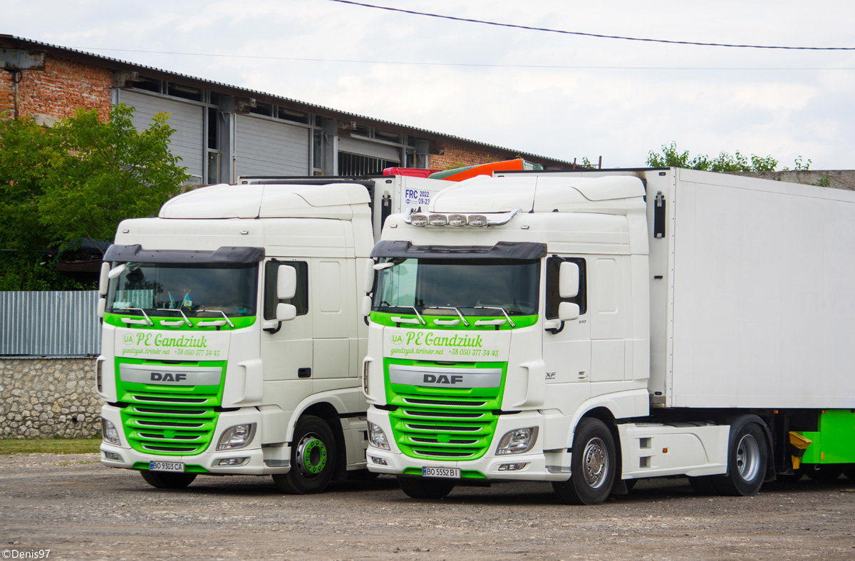 Тернопольская область, № ВО 5552 ВІ — DAF XF Euro6 FT