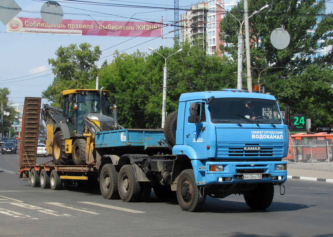 Нижегородская область, № К 413 МО 152 — КамАЗ-65225-22 [65225Y]