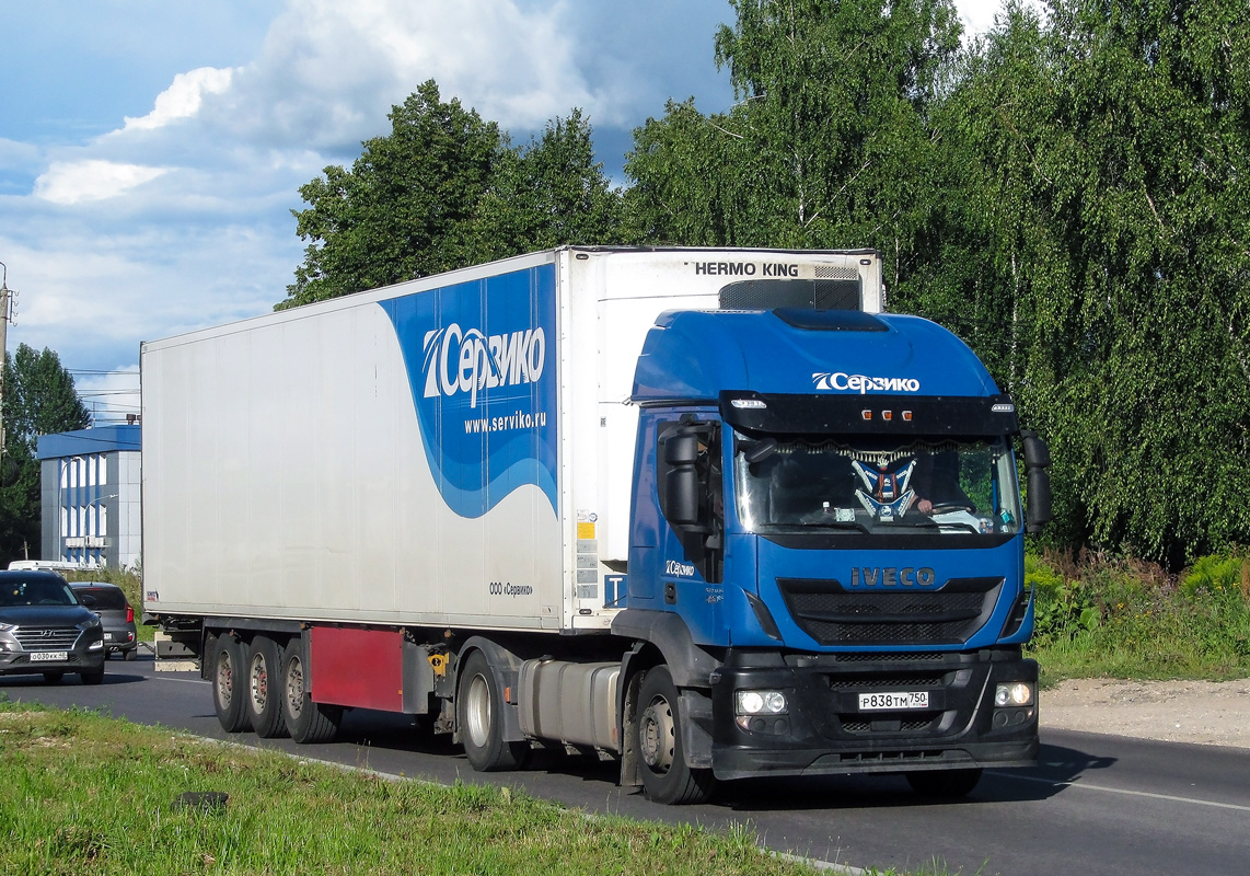 Московская область, № Р 838 ТМ 750 — IVECO Stralis ('2012)