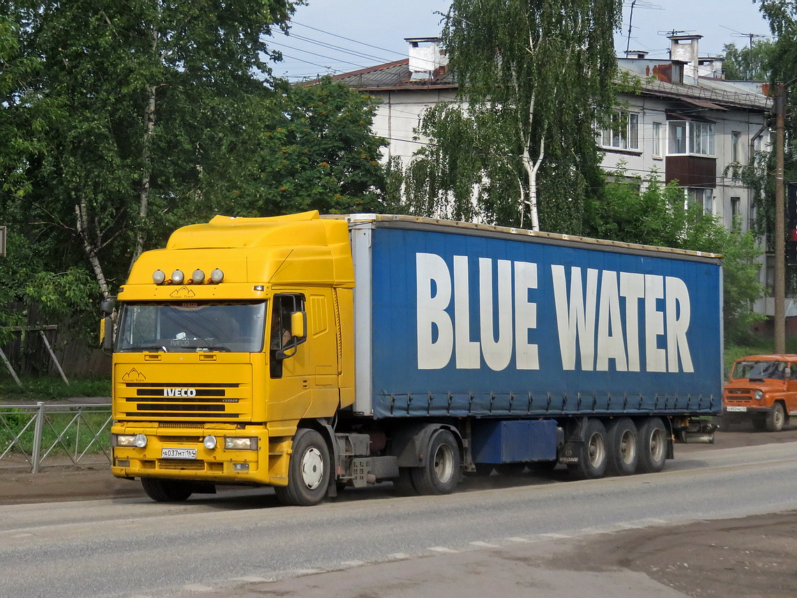 Саратовская область, № А 037 МТ 164 — IVECO EuroStar