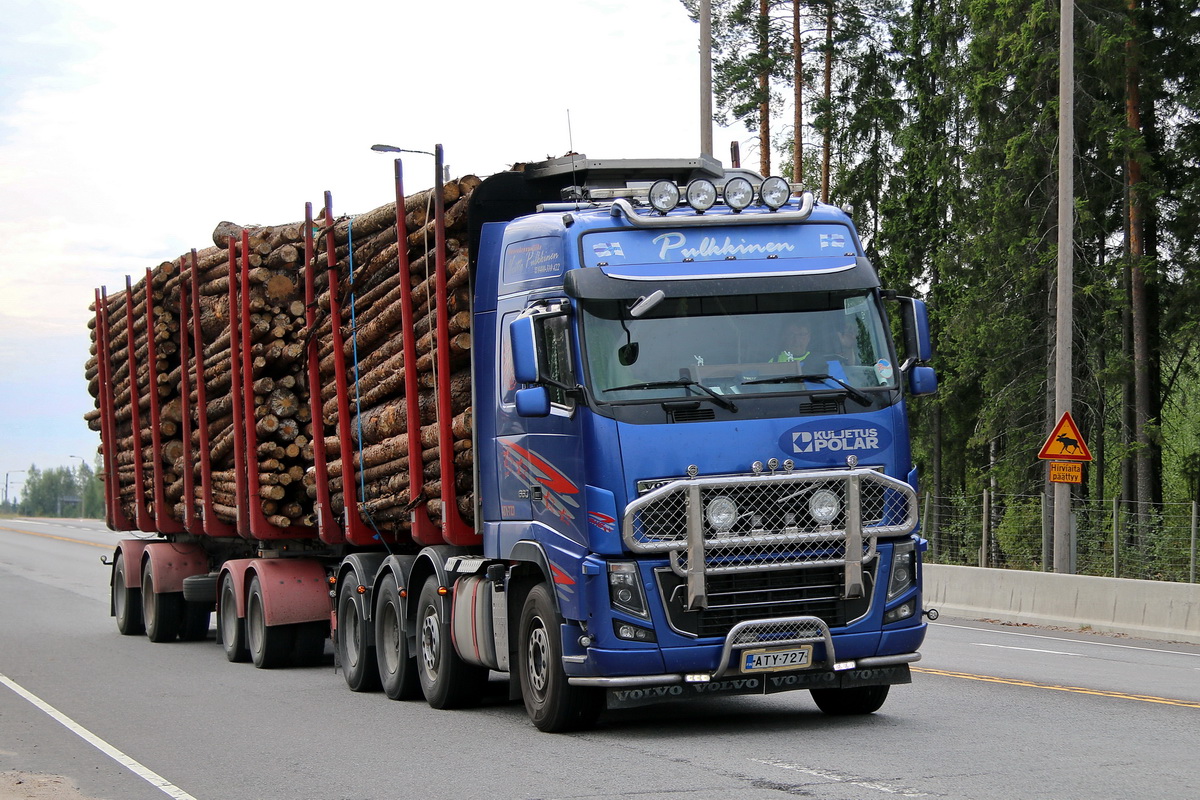 Финляндия, № ATY-727 — Volvo ('2008) FH16.660