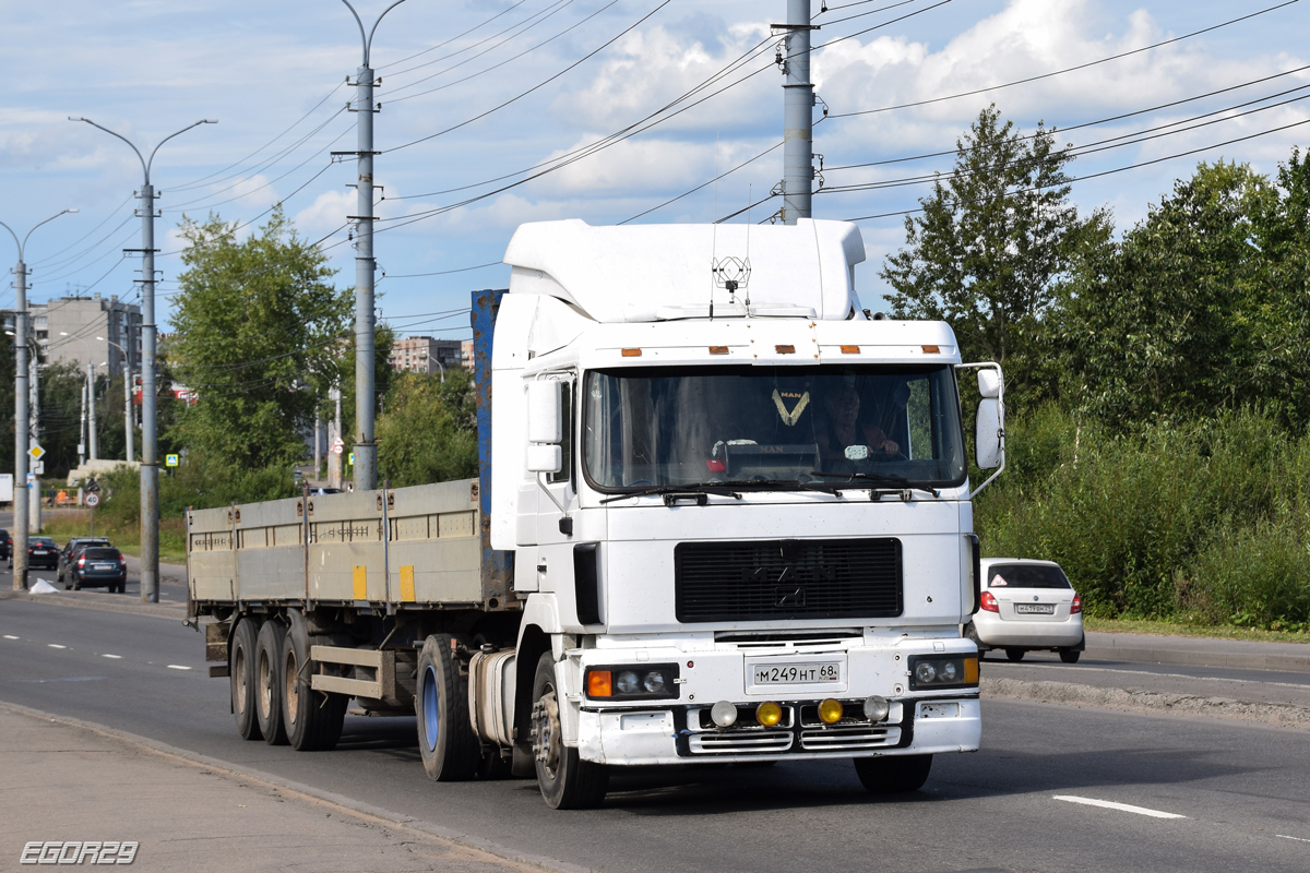 Тамбовская область, № М 249 НТ 68 — MAN F2000 (общая модель)