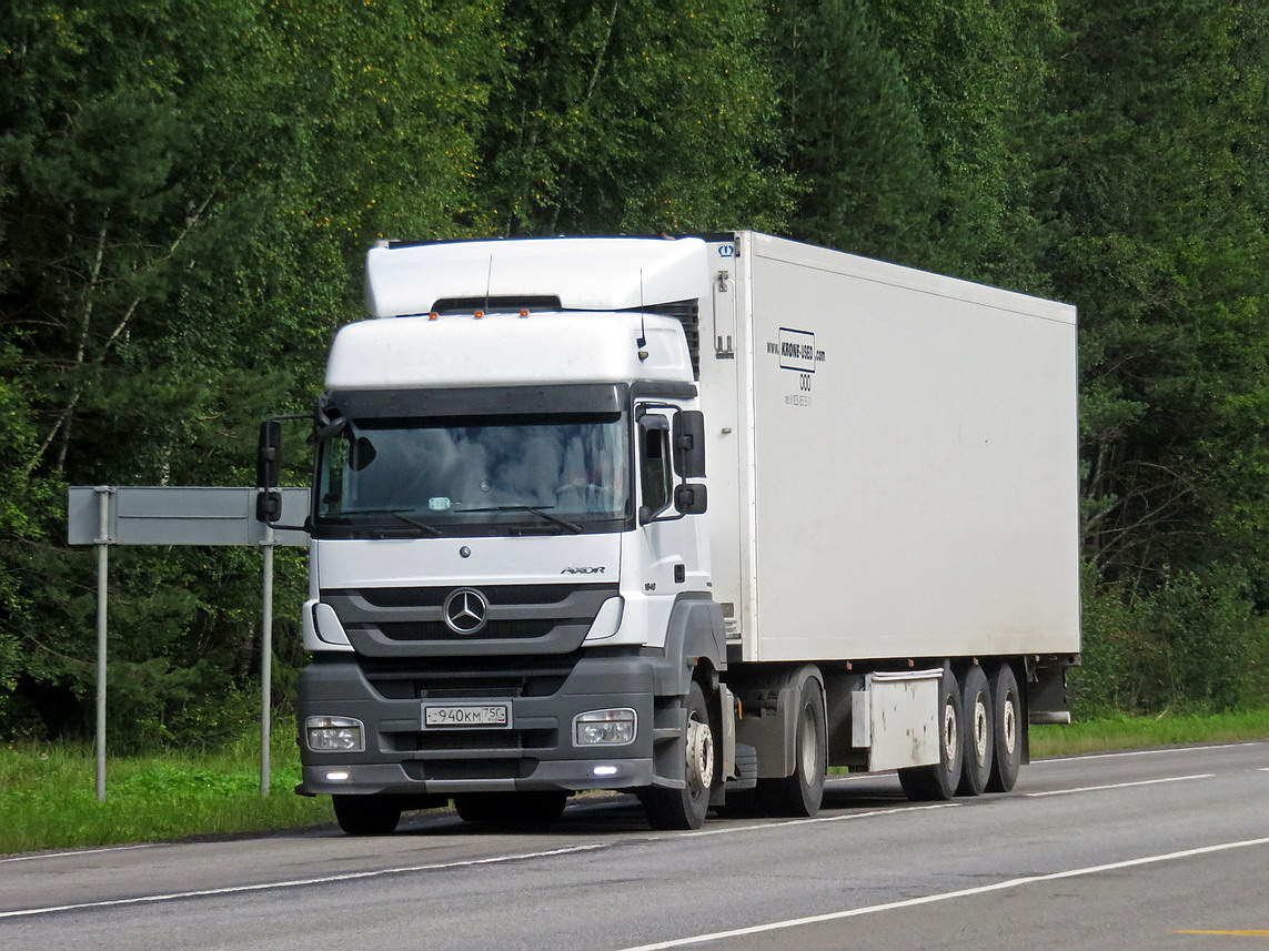 Московская область, № С 940 КМ 750 — Mercedes-Benz Axor 1840 [Z9M]