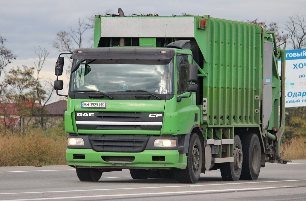 Одесская область, № ВН 1929 НК — DAF CF75 FAG