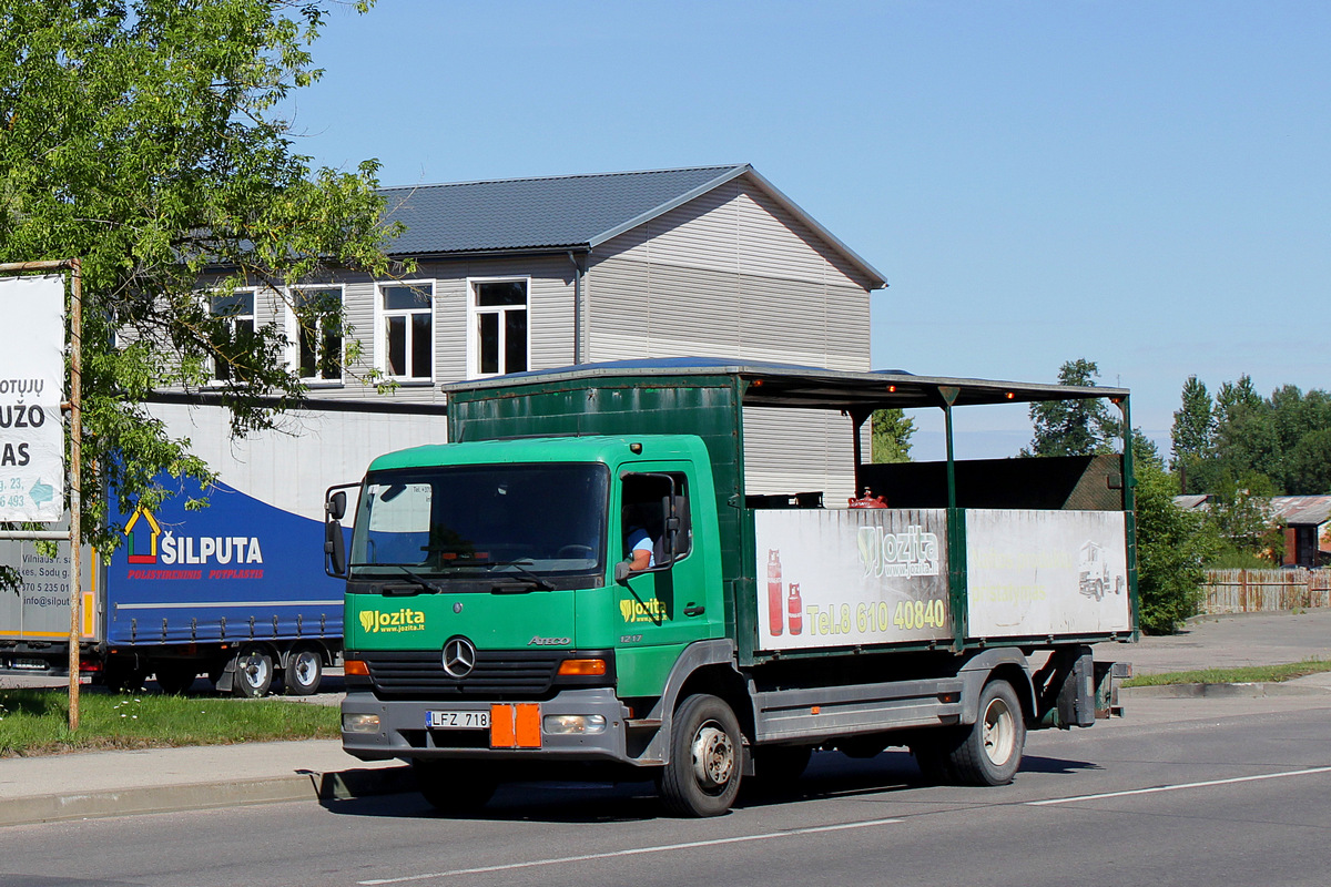 Литва, № LFZ 718 — Mercedes-Benz Atego 1217