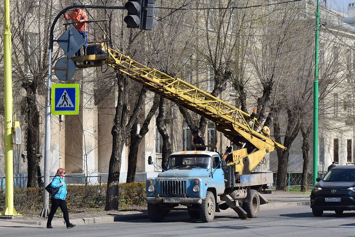 Волгоградская область, № С 598 АТ 34 — ГАЗ-53-12