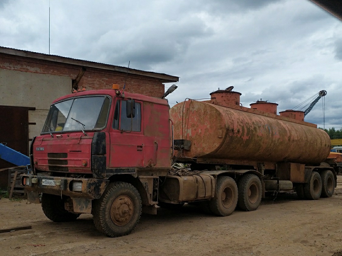 Удмуртия, № М 504 ВО 18 — Tatra 815-2 S1 A