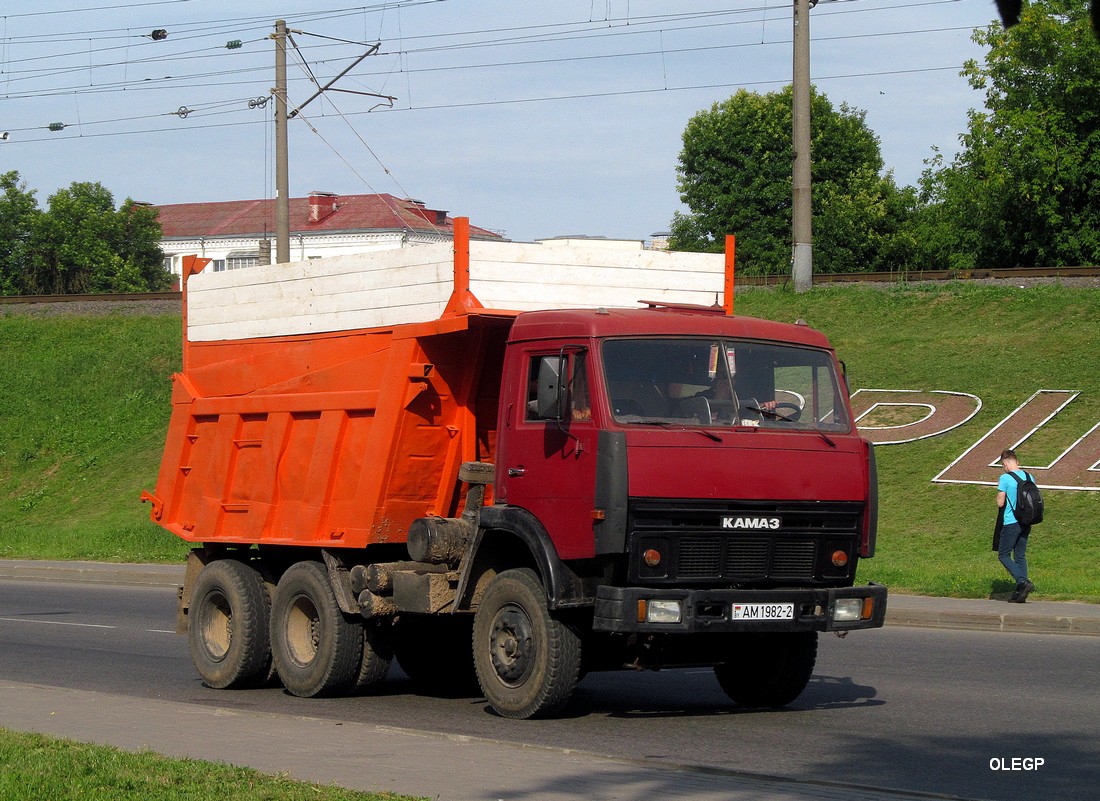 Витебская область, № АМ 1982-2 — КамАЗ (общая модель)