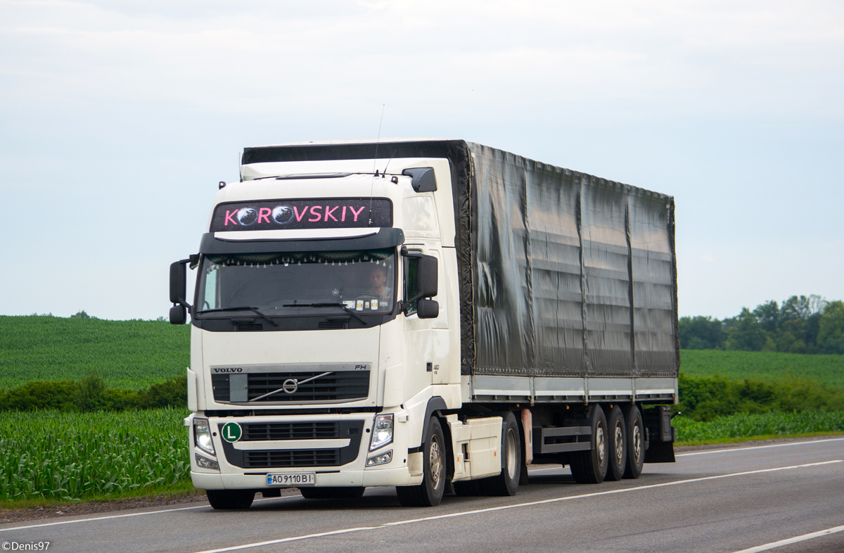 Закарпатская область, № АО 9110 ВІ — Volvo ('2008) FH.460