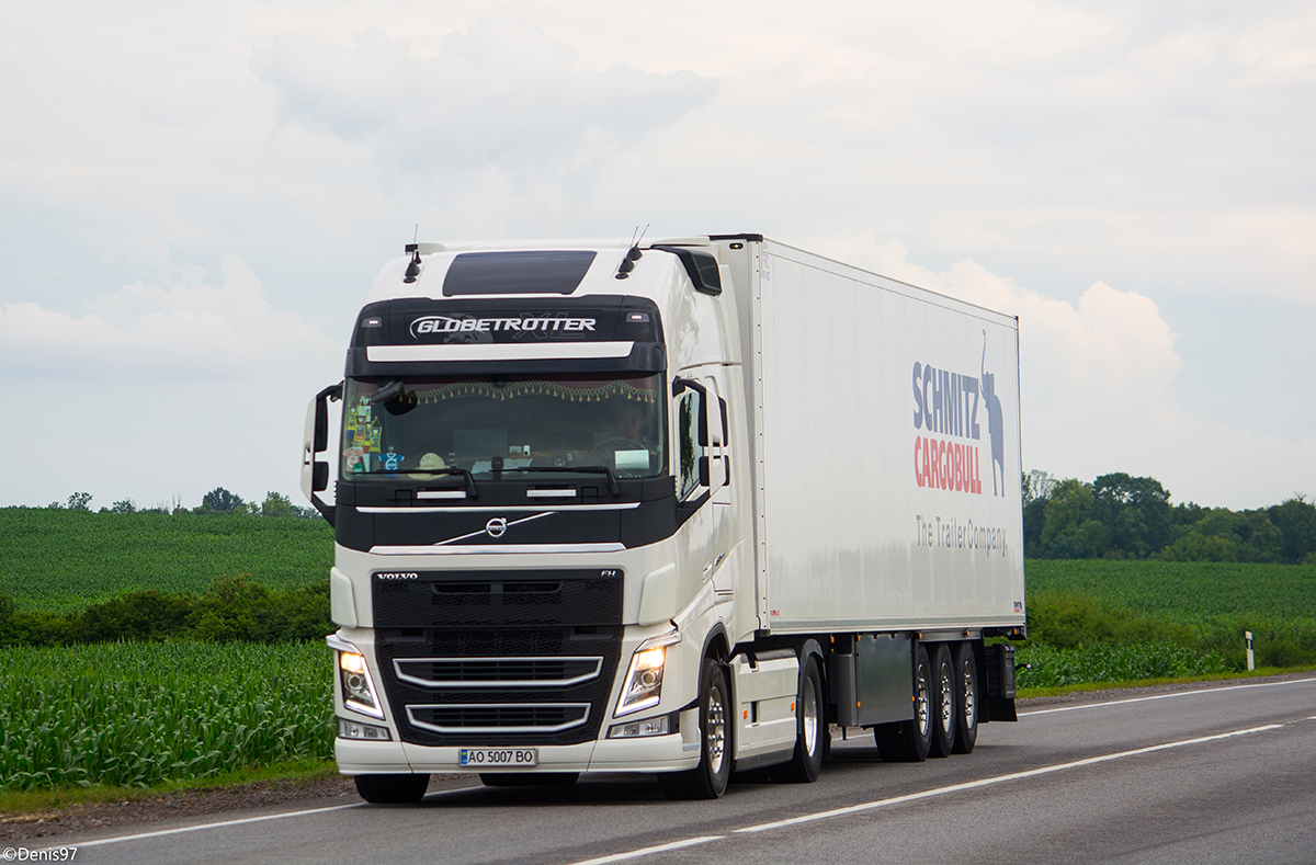 Закарпатская область, № АО 5007 ВО — Volvo ('2012) FH.460