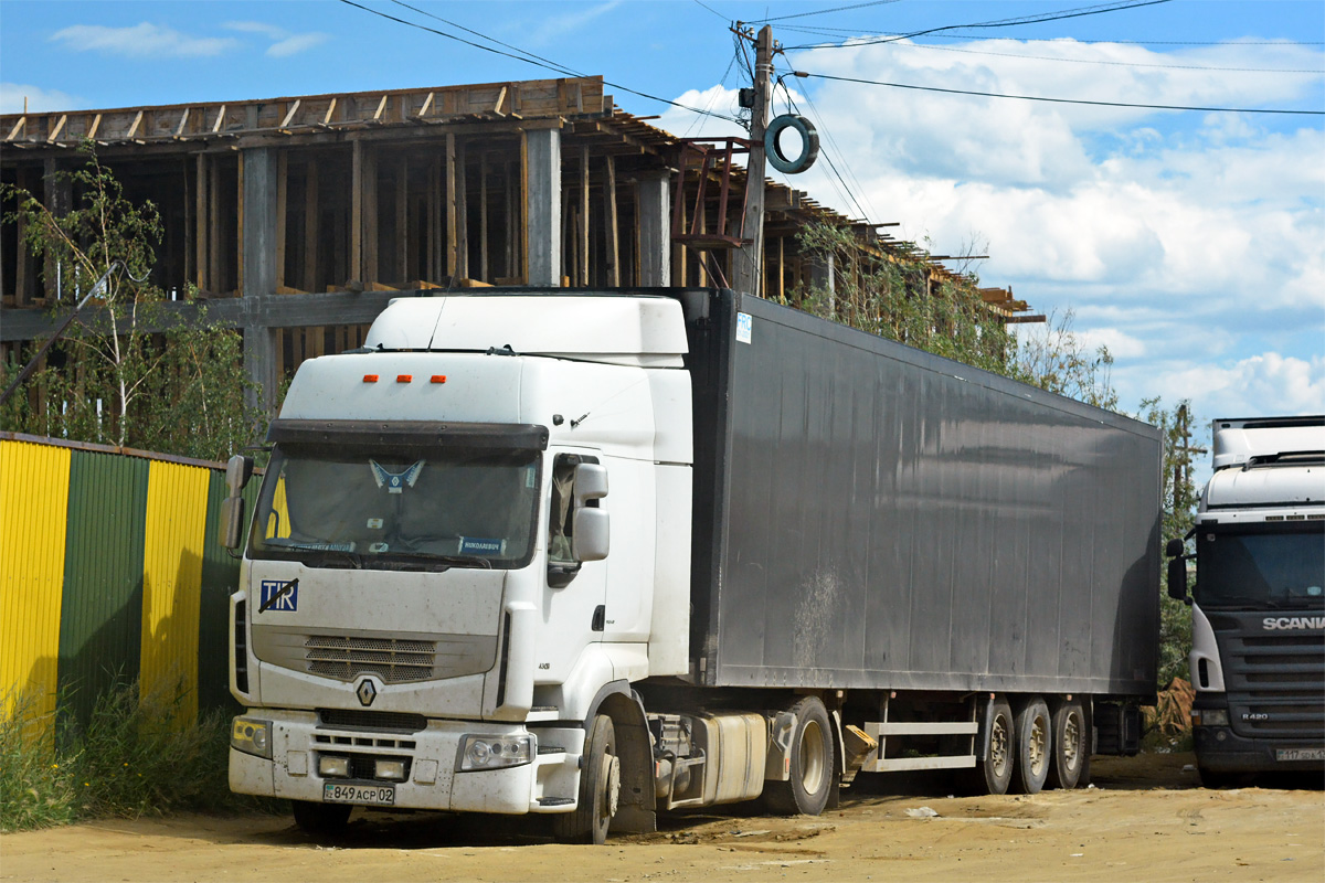 Алматы, № 849 ACP 02 — Renault Premium ('2006)