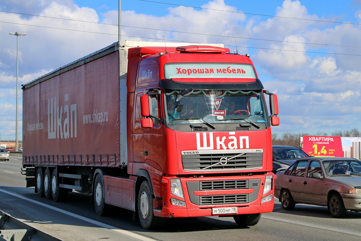 Удмуртия, № М 100 МР 18 — Volvo ('2008) FH.500