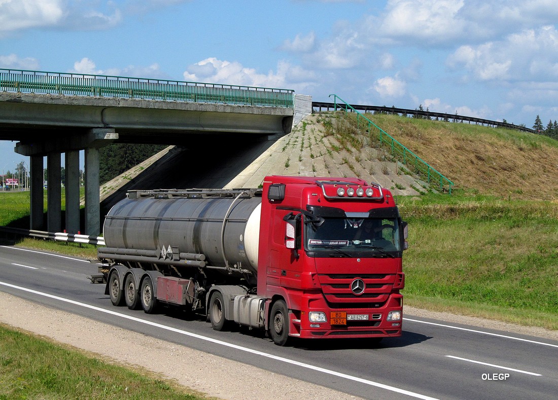 Могилёвская область, № АВ 6257-6 — Mercedes-Benz Actros ('2009) 1841