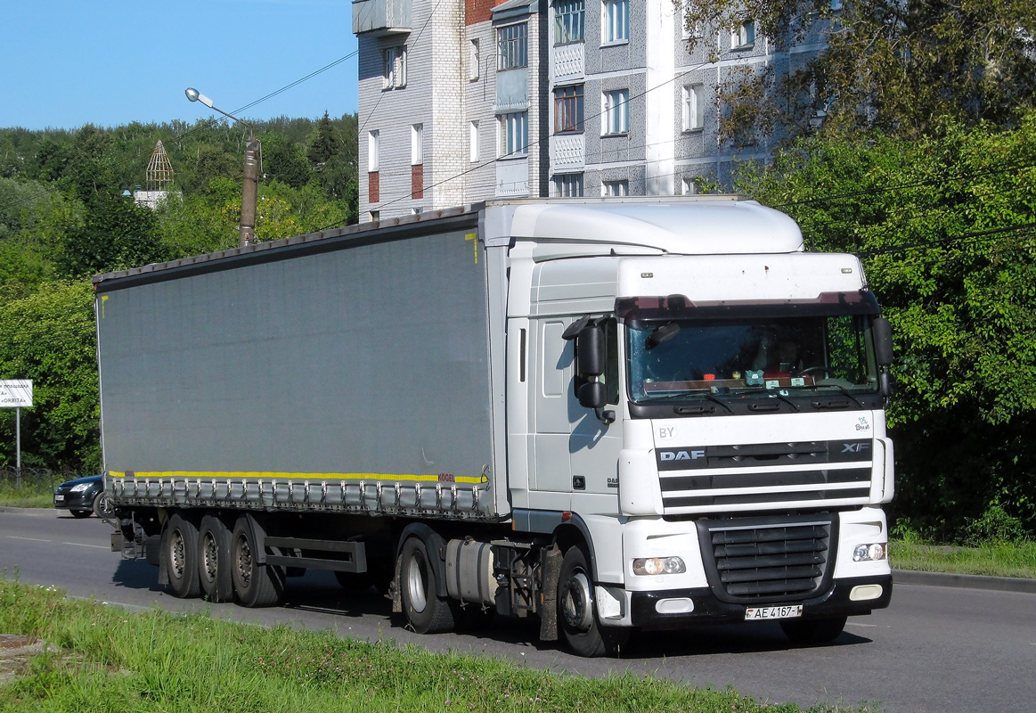 Брестская область, № АЕ 4167-1 — DAF XF105 FT