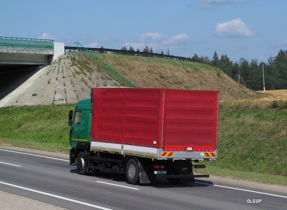 Могилёвская область, № АВ 8966-6 — МАЗ-5340 (общая модель)