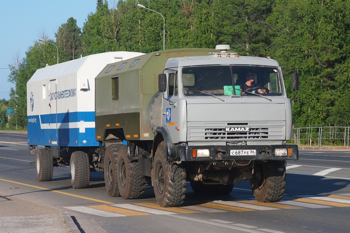 Ханты-Мансийский автоном.округ, № С 687 РЕ 86 — КамАЗ-43114-15 [43114R]