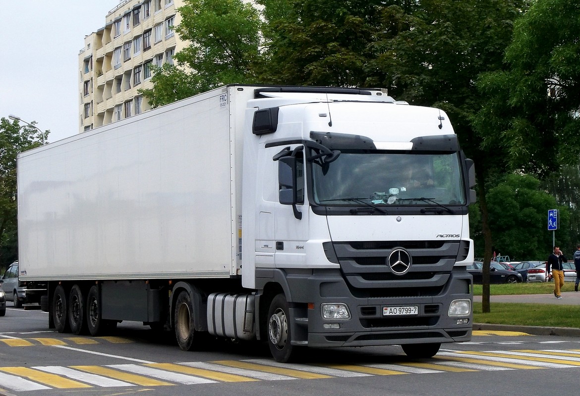 Минск, № АО 9799-7 — Mercedes-Benz Actros ('2003) 1844