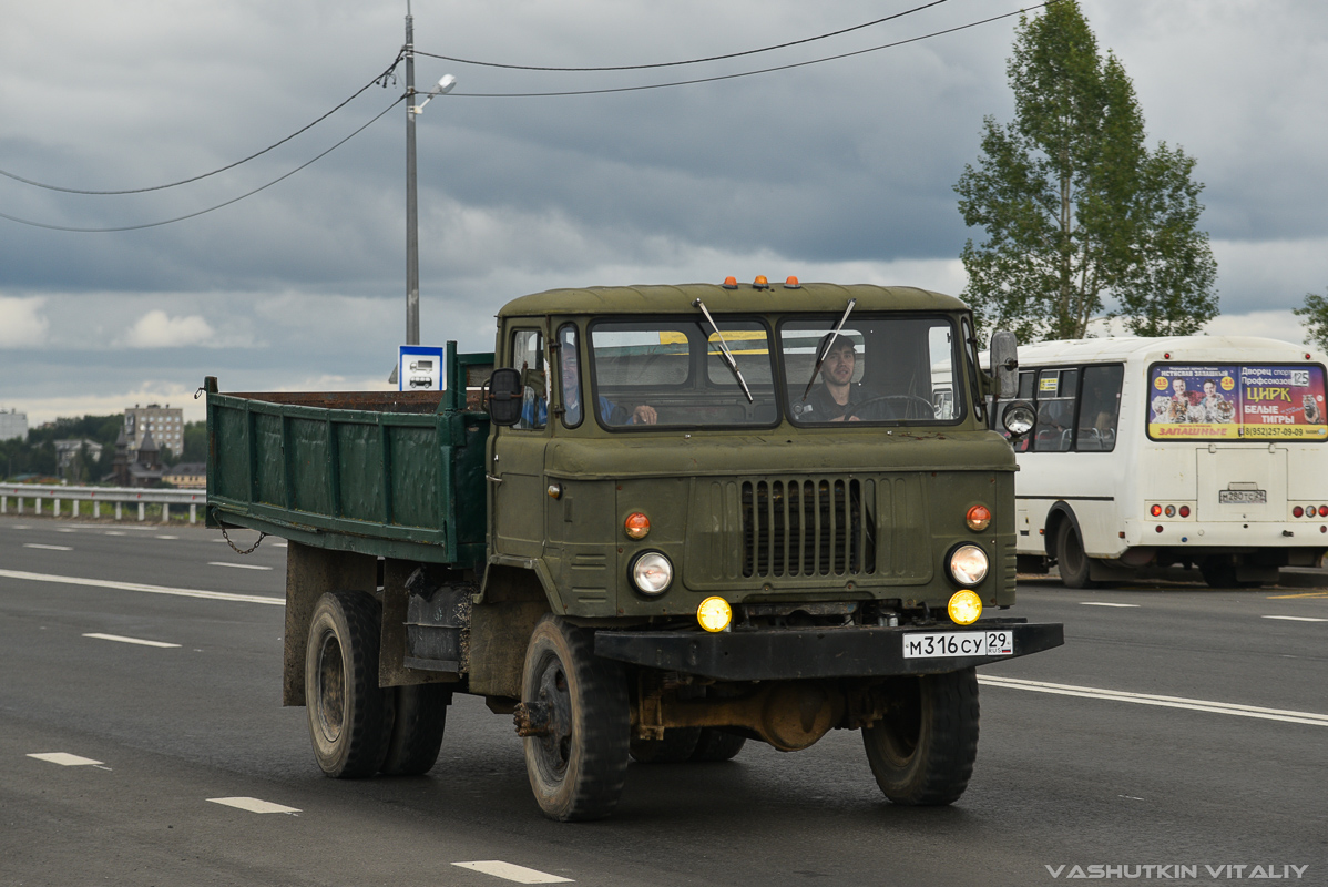 Архангельская область, № М 316 СУ 29 — ГАЗ-66-01