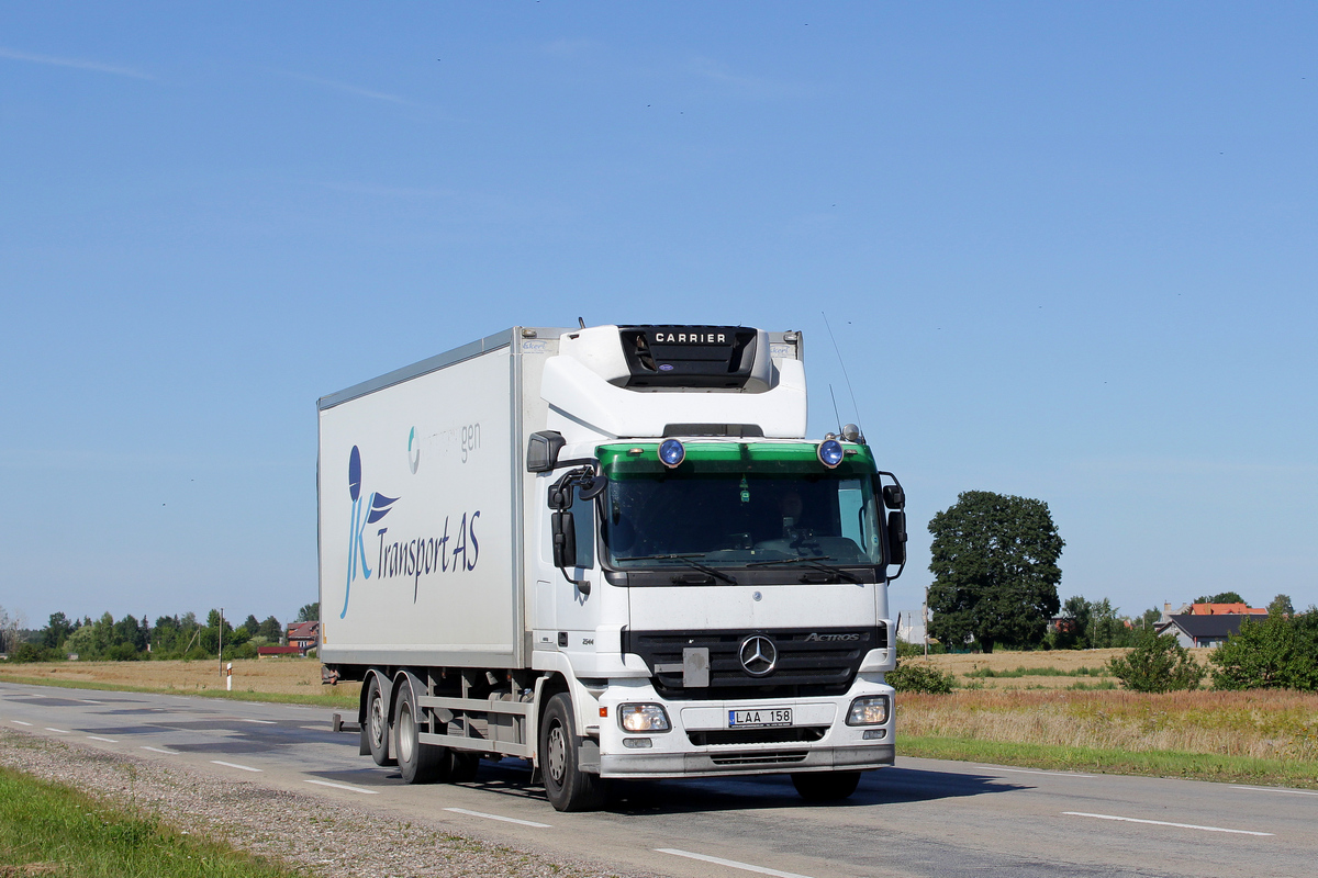 Литва, № LAA 158 — Mercedes-Benz Actros ('2003) 2544