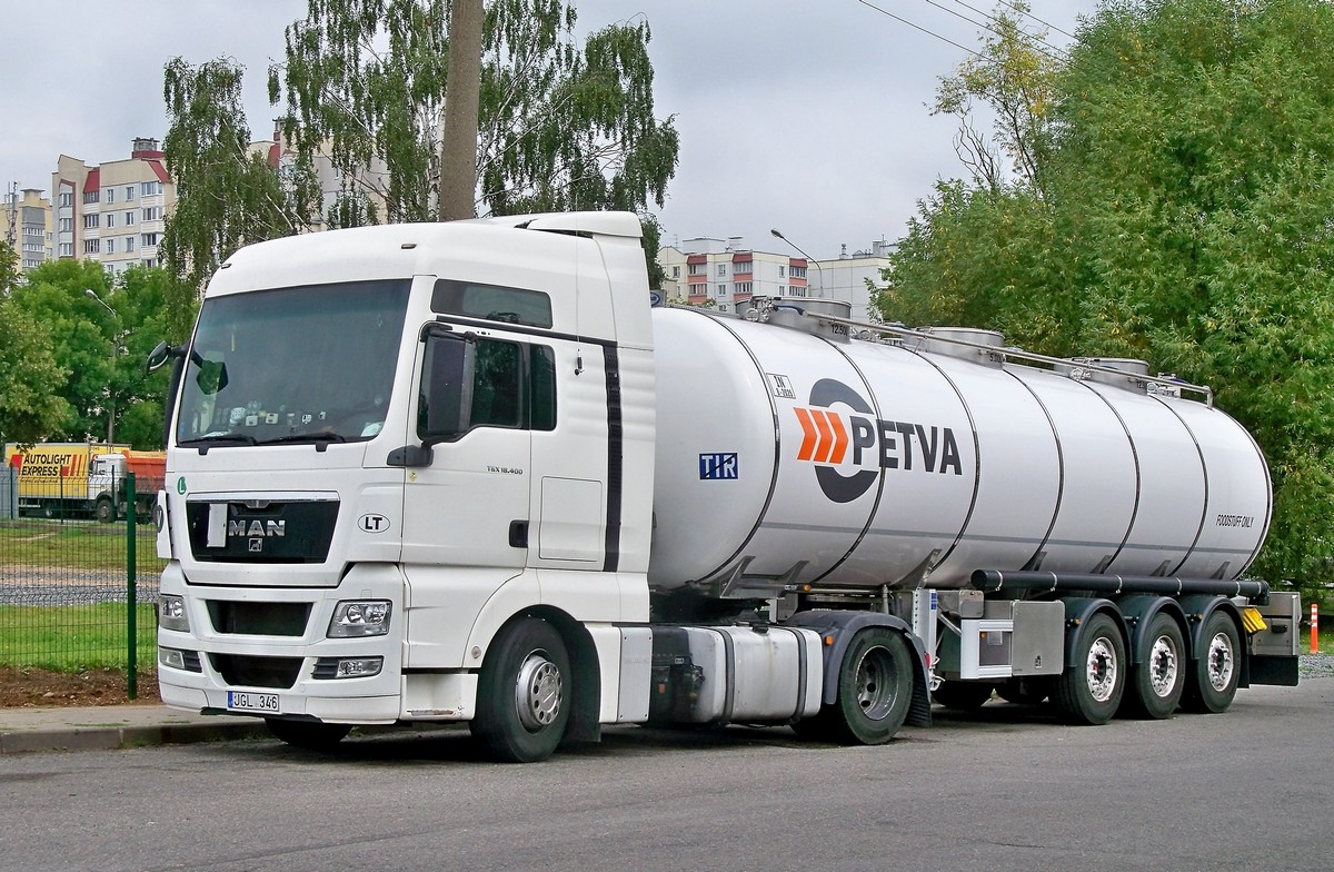 Литва, № JGL 346 — MAN TGX ('2007) 18.400