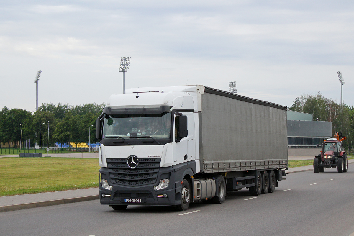 Литва, № JGD 006 — Mercedes-Benz Actros ('2011) 1845