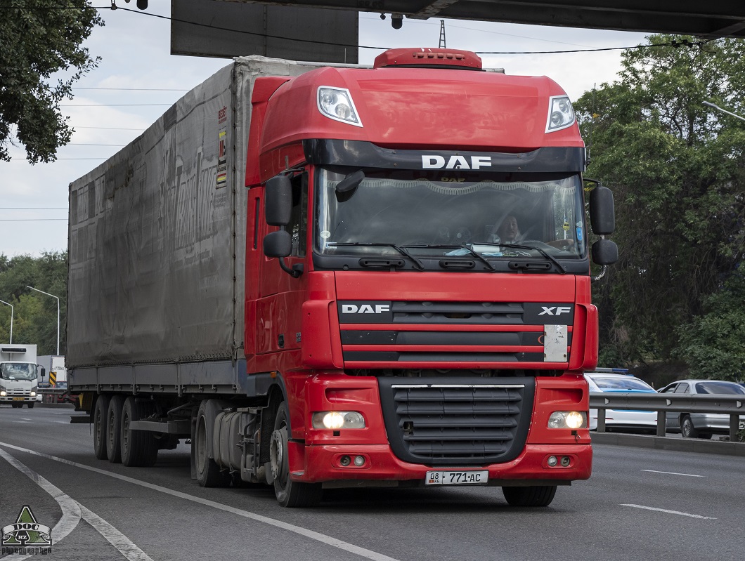 Киргизия, № 08 771 AC — DAF XF105 FT