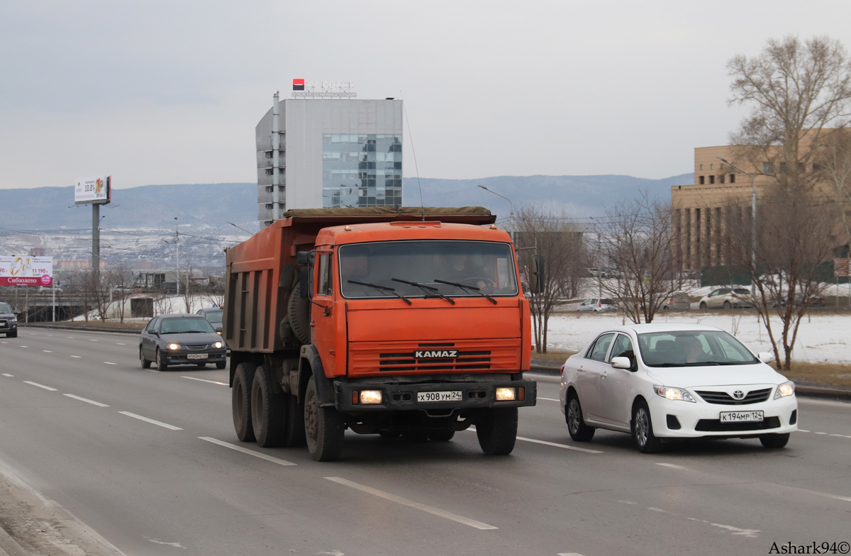 Красноярский край, № Х 908 УМ 24 — КамАЗ-65115-13 [65115N]