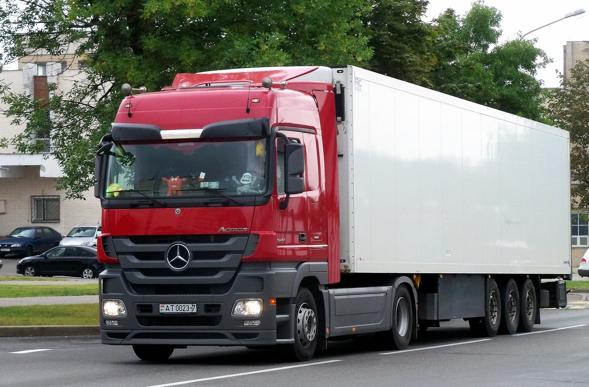 Минск, № АТ 0023-7 — Mercedes-Benz Actros ('2009) 1844