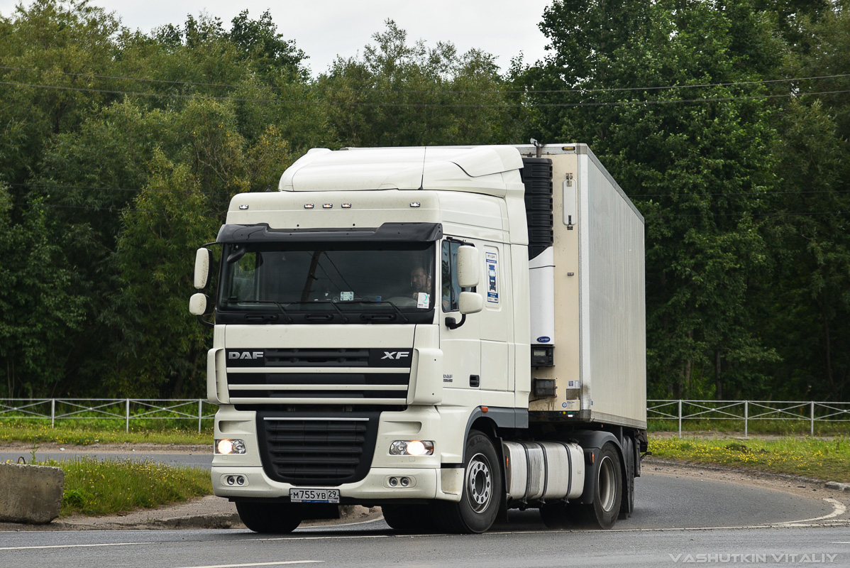 Архангельская область, № М 755 УВ 29 — DAF XF105 FT