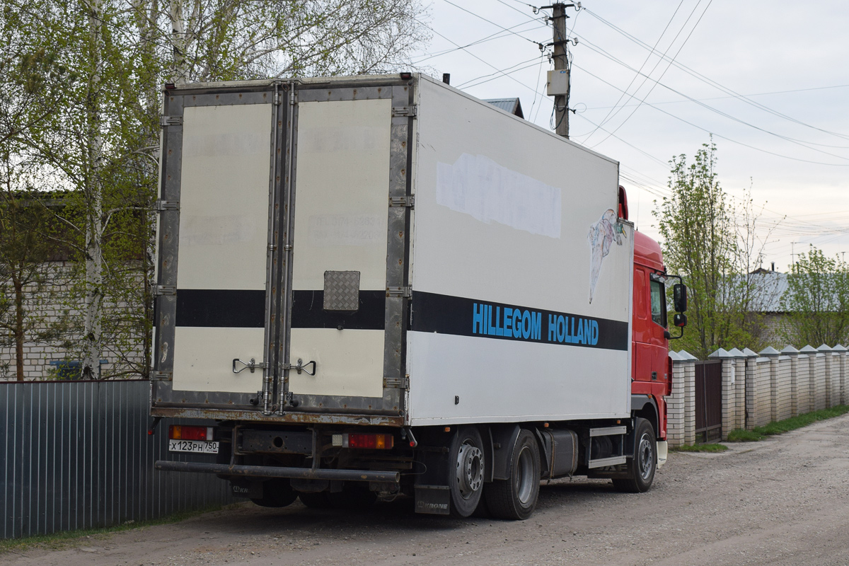 Новосибирская область, № Х 123 РН 750 — DAF XF95 FAR